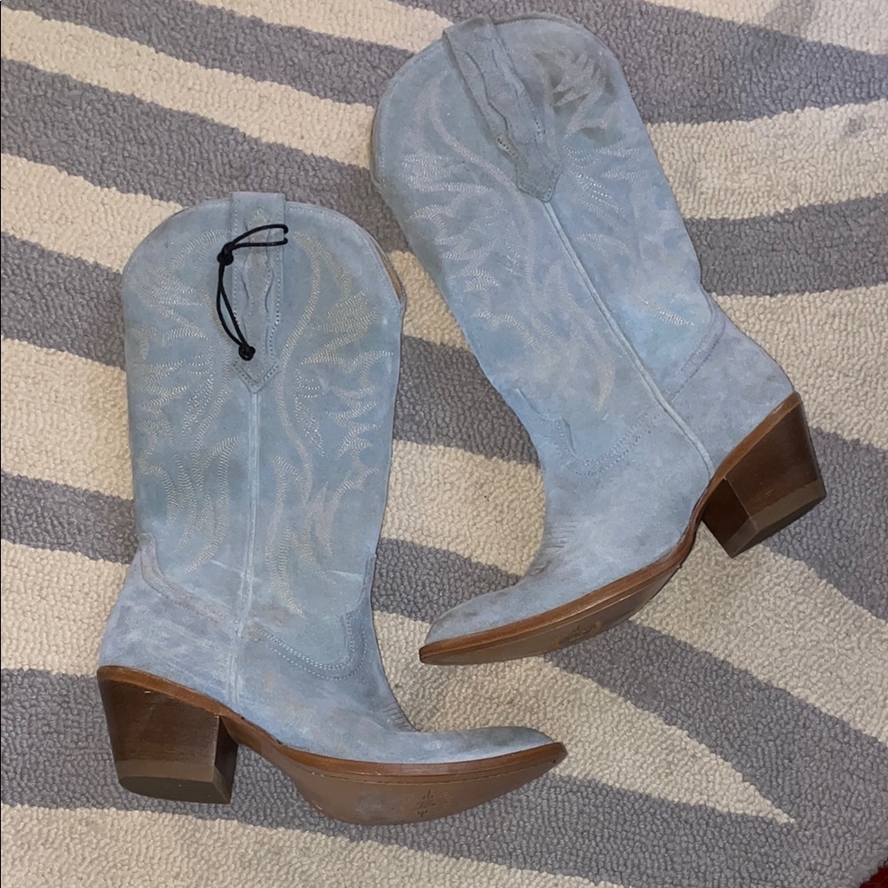 idyllwind suede western boots